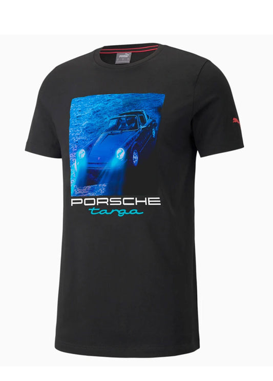 Porsche Legacy Statement Black Tee