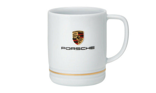 Porsche White Crest Essential Mug