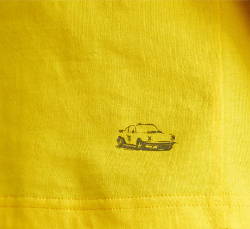 Puma Porsche Legacy Yellow Logo Tee