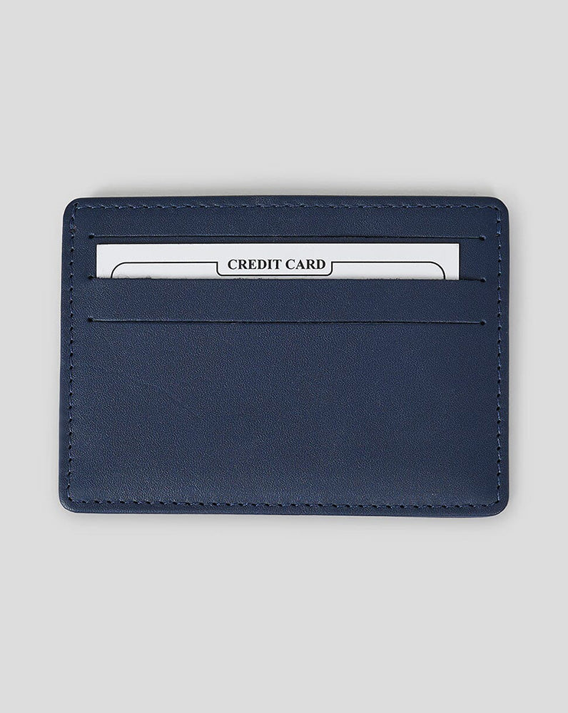 Red Bull Racing F1 Leather Cardholder - Navy