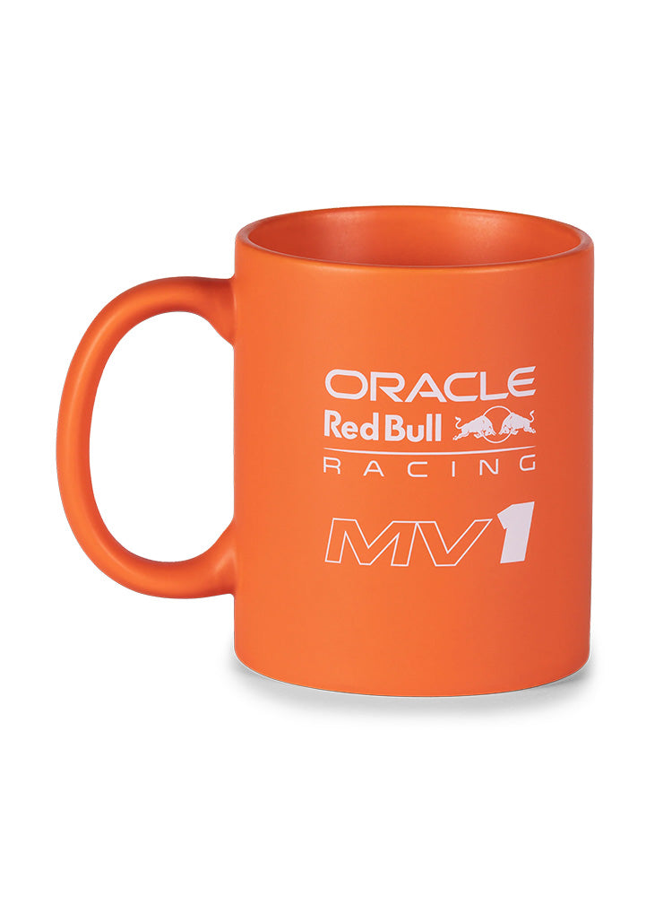 Red Bull Racing F1 Max Verstappen #1 Mug Orange