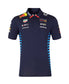 Red Bull Racing F1 Men's Team Polo Shirt 2024 Navy