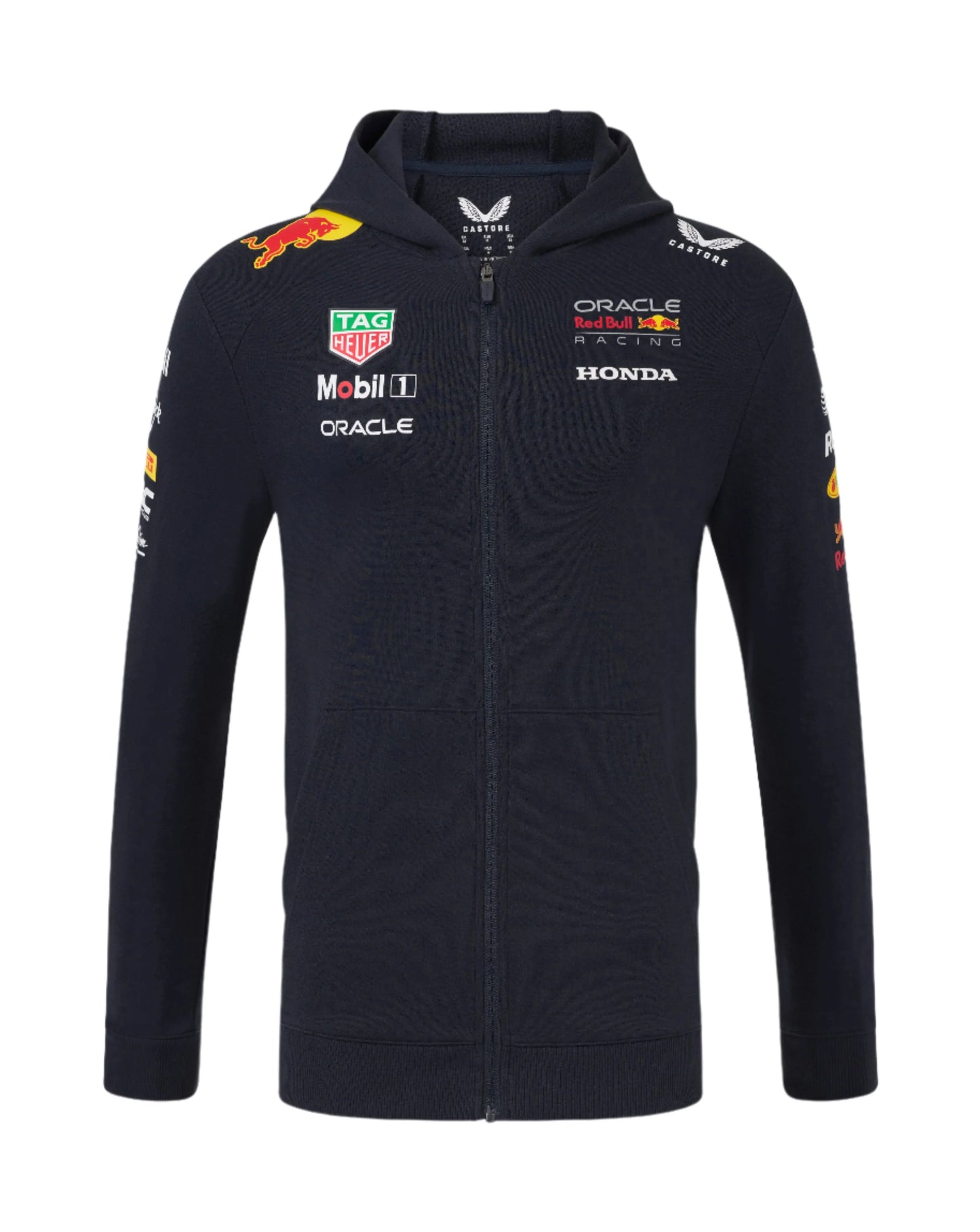 Red Bull Racing F1 Team Full Zip Hoodie 2025 Navy