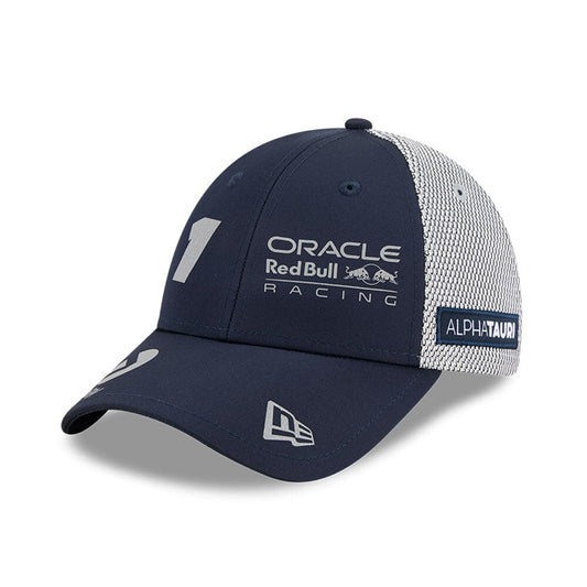 Red Bull Racing F1 New Era 940 Max Verstappen Vegas Driver Hat Navy