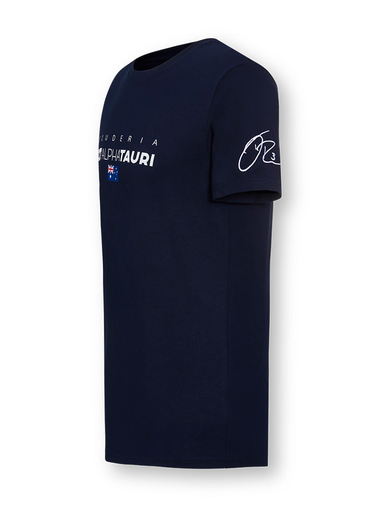 Scuderia Alpha Tauri Daniel Ricciardo #3 Driver Tee Shirt Navy