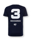 Scuderia Alpha Tauri Daniel Ricciardo #3 Driver Tee Shirt Navy