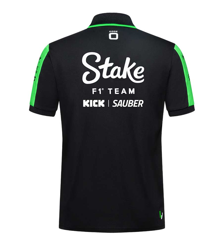 Stake F1 Kick Sauber Team Polo Black