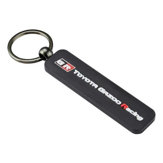 Toyota Gazoo Racing Black Logo Keychain