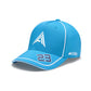 Williams Racing F1 Alex Albon #23 Driver Hat Blue